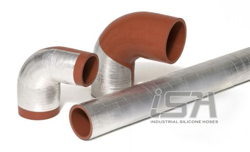 ISH High Temperature Resistant coated protection silicone hose