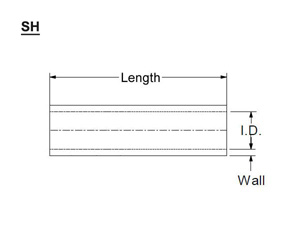 Straight Coupler silicone hose-dia